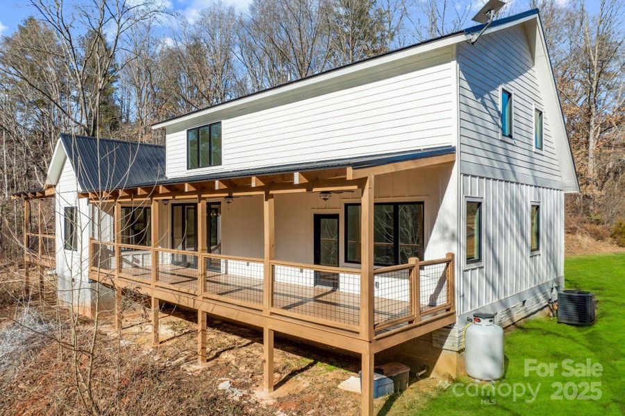 Front exterior of a new home in , Cullowhee, NC, highlighting curb appeal (Image 2).