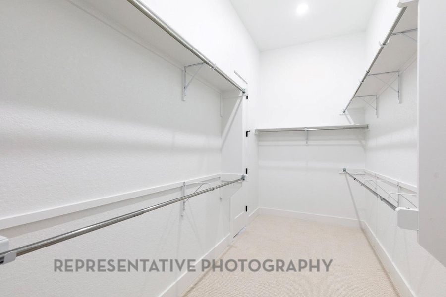 Spacious, unfurnished interior of a new home in Santa Rita Ranch: 60ft. lots, Liberty Hill (Image 21).