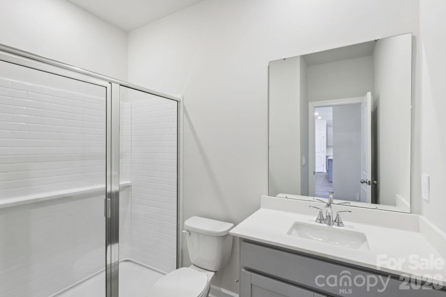 Furnished interior view inside a new home in Harper Landing, Stanley (Image 6).