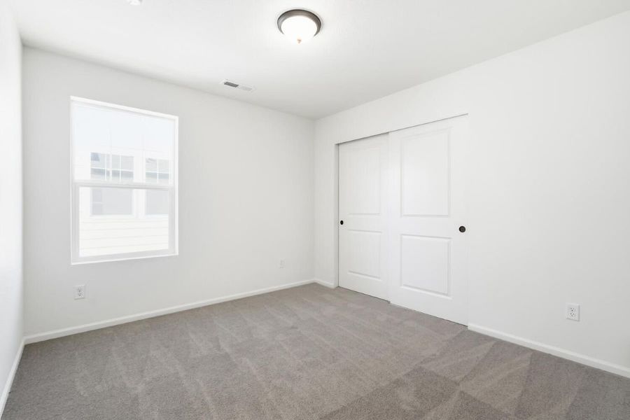 Spacious, unfurnished interior of a new home in The Nest Reserve at Canyon Creek, Erie (Image 18). Spacious, unfurnished interior of a new home in The Nest Reserve at Canyon Creek, Erie (Image 18).