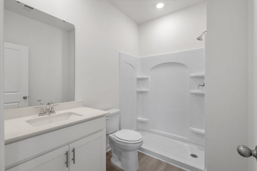 Furnished interior view inside a new home in Waterside - Boardwalk Series, Longs (Image 13).