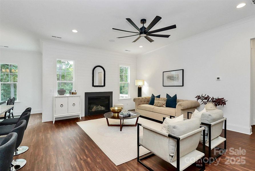 Furnished interior view inside a new home in , Denver (Image 27). Furnished interior view inside a new home in , Denver (Image 27).