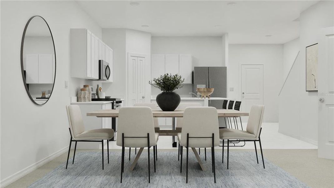 Furnished interior view inside a new home in , Ocala (Image 16).