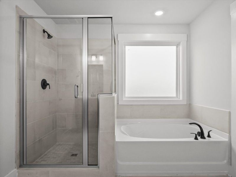 Furnished interior view inside a new home in Cedar Shoals - Signature Collection, Piedmont (Image 7).