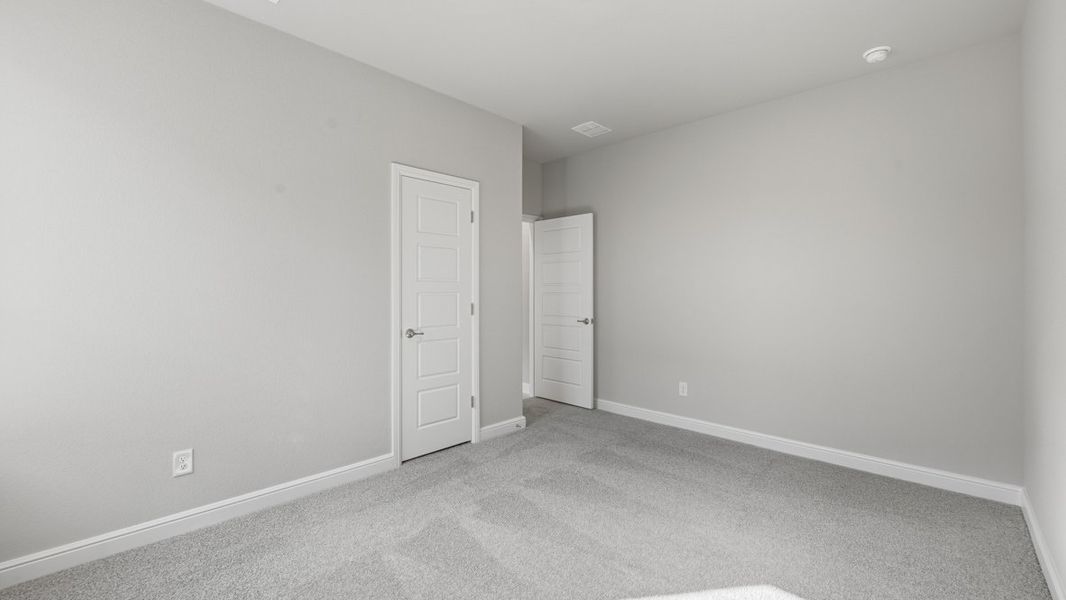 Representative unfurnished interior of a home built from the BASSWOOD by D.R. Horton in Treeline, Justin (Image 31).