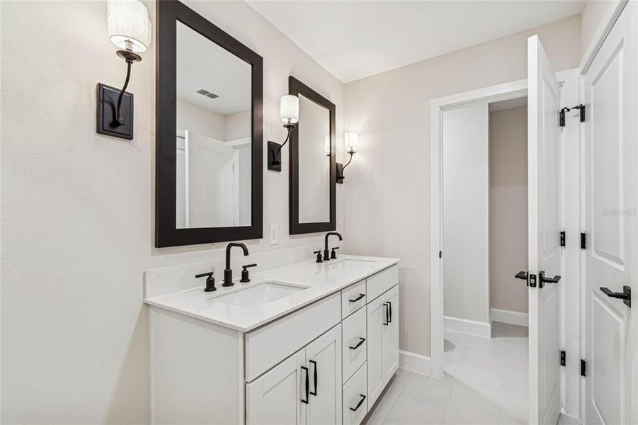 Furnished interior view inside a new home in Aspire at Canter Creek, Davenport (Image 5).