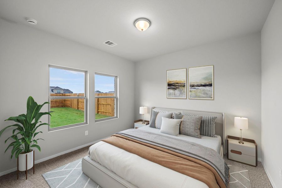 Furnished interior view inside a new home in Creekhaven, Rosharon (Image 8).