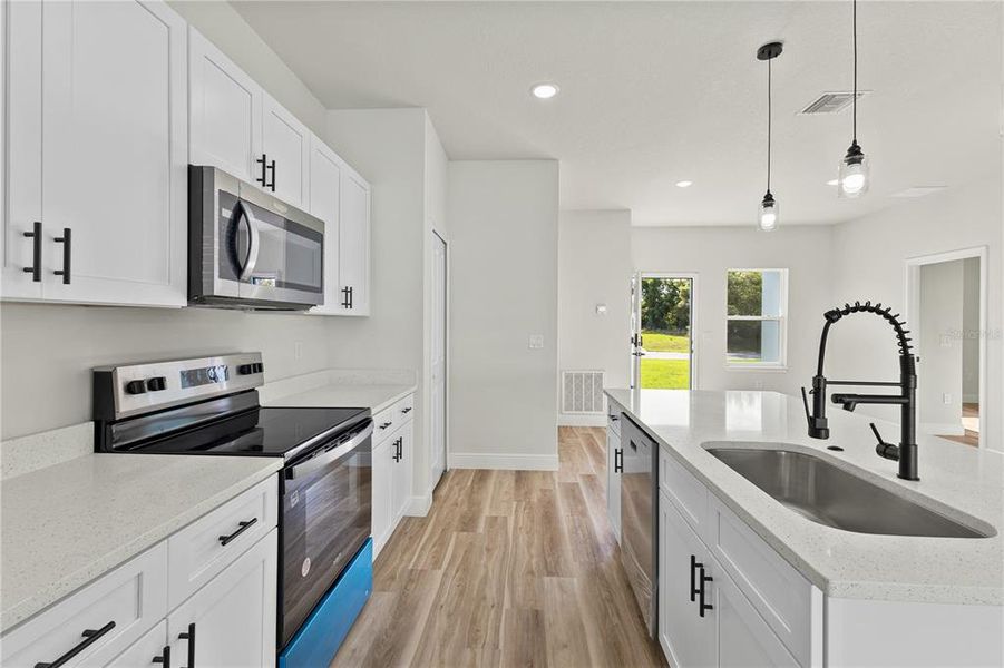 Furnished interior view inside a new home in , Ocala (Image 8). Furnished interior view inside a new home in , Ocala (Image 8).