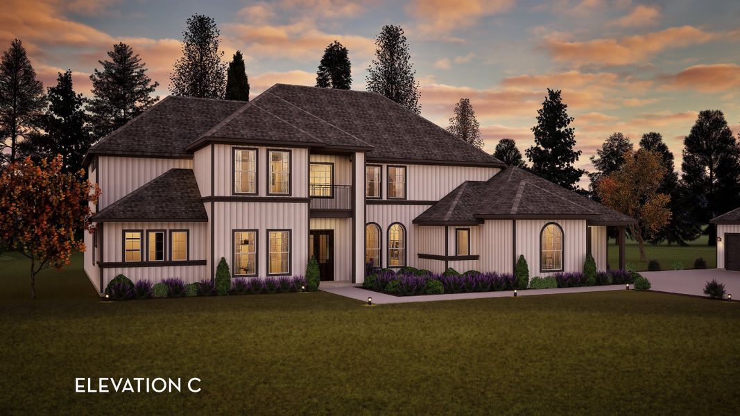 Representative exterior photo of a completed home built from the Pebblebeach by CastleRock Communities in Arcadia, Brentwood, TN (Image 20). Representative exterior photo of a completed home built from the Pebblebeach by CastleRock Communities in Arcadia, Brentwood, TN (Image 20).