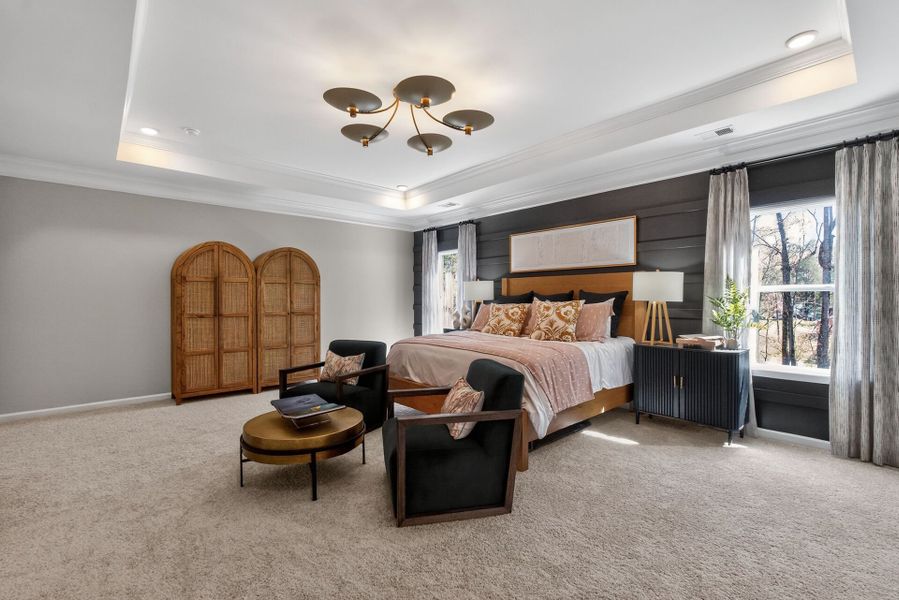 Furnished interior view inside a new home in Arbor Glen, Sanford (Image 15). Furnished interior view inside a new home in Arbor Glen, Sanford (Image 15).