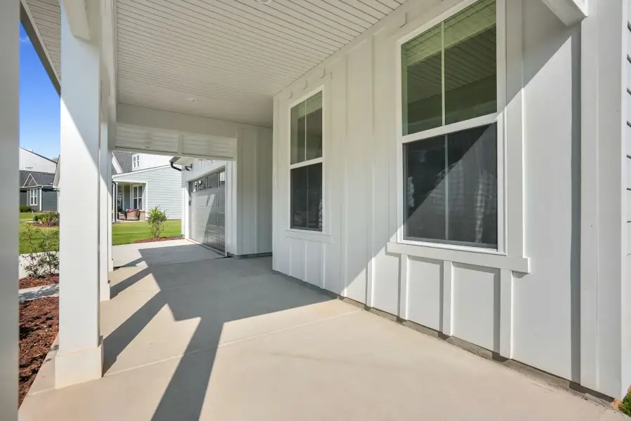 Exterior details and patio area of a home in Kinsdale, Lancaster (Image 3).