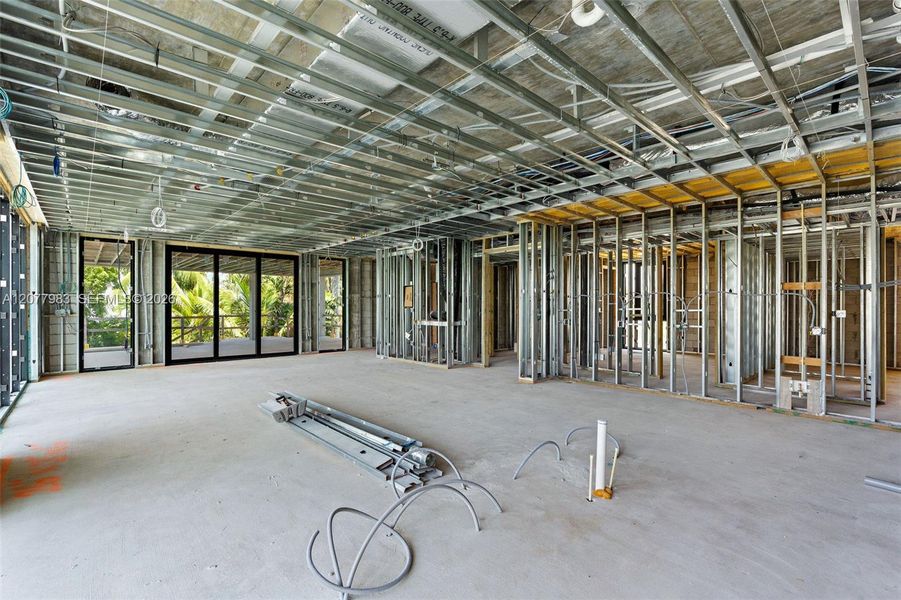 In-progress construction of a new home in , Islamorada, Village of Islands, FL (Image 17).