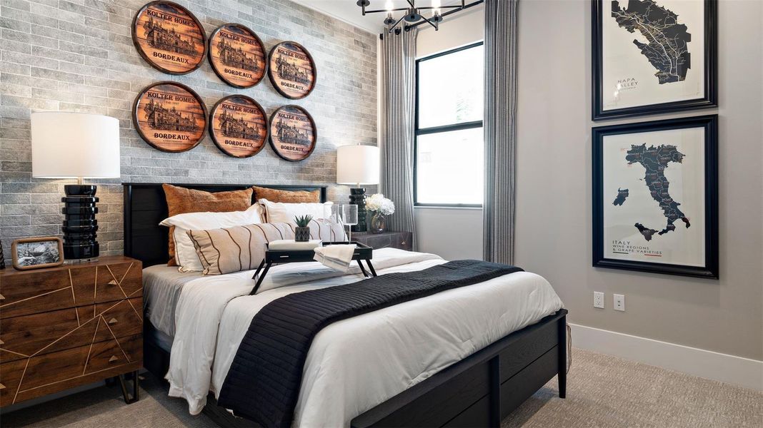 Furnished interior view inside a new home in Cresswind Palm Beach at Westlake, Westlake (Image 13).