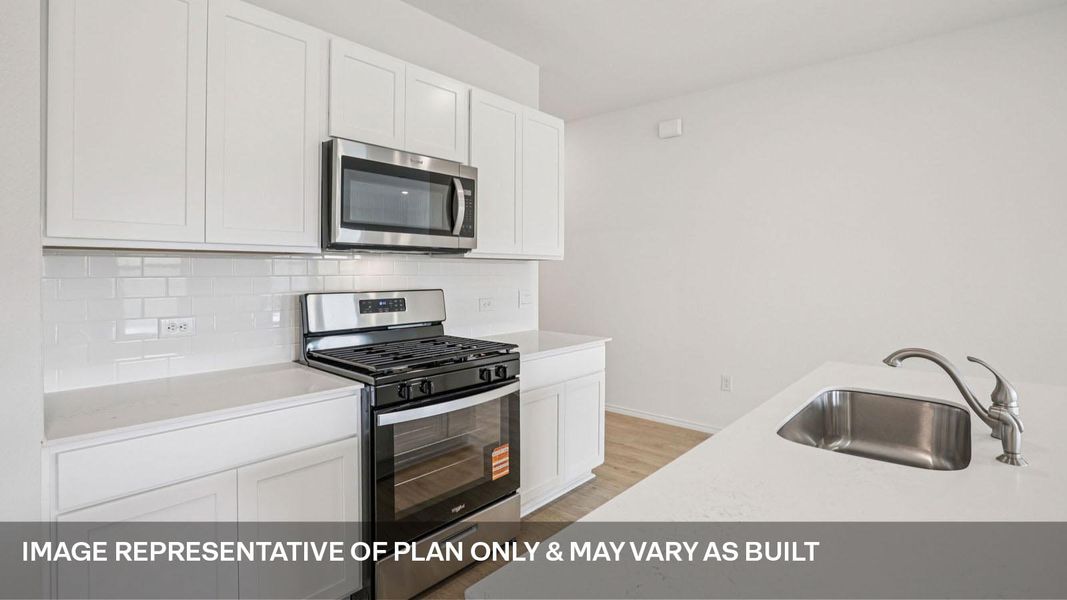 Furnished interior view inside a new home in Carillon, Manor (Image 7).