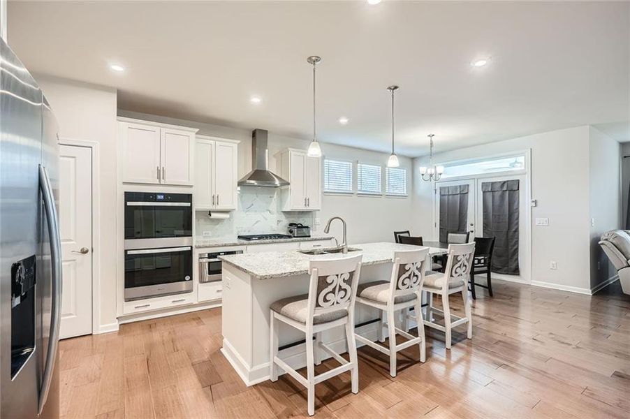 Furnished interior view inside a new home in , Dallas (Image 10).