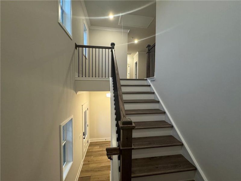 Spacious, unfurnished interior of a new home in Rosewood Lake Preserve, Hoschton (Image 16).