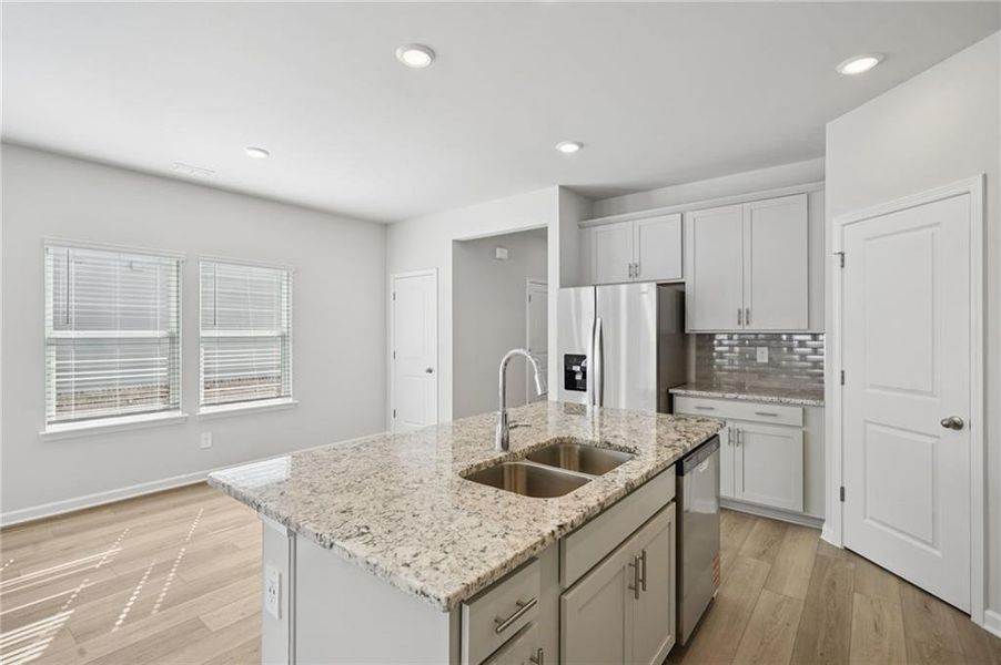 Furnished interior view inside a new home in Martin Springs - Reserve Series, Lawrenceville (Image 6). Furnished interior view inside a new home in Martin Springs - Reserve Series, Lawrenceville (Image 6).