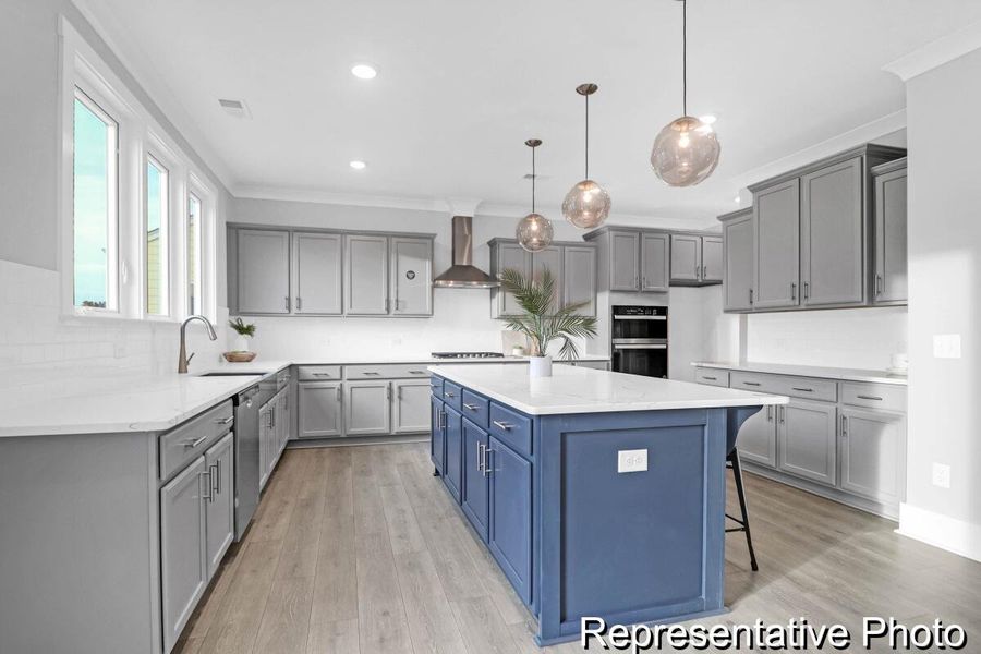 Furnished interior view inside a new home in , Ravenel (Image 11).