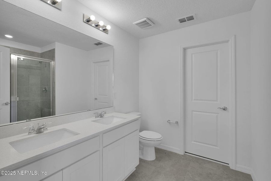 Furnished interior view inside a new home in Wells Landing, Jacksonville (Image 5).