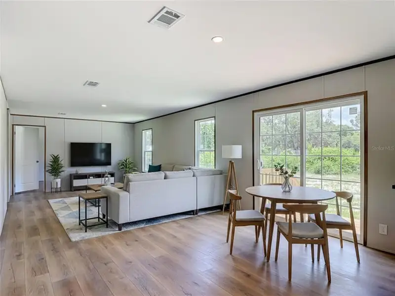 Furnished interior view inside a new home in , Deland (Image 8).
