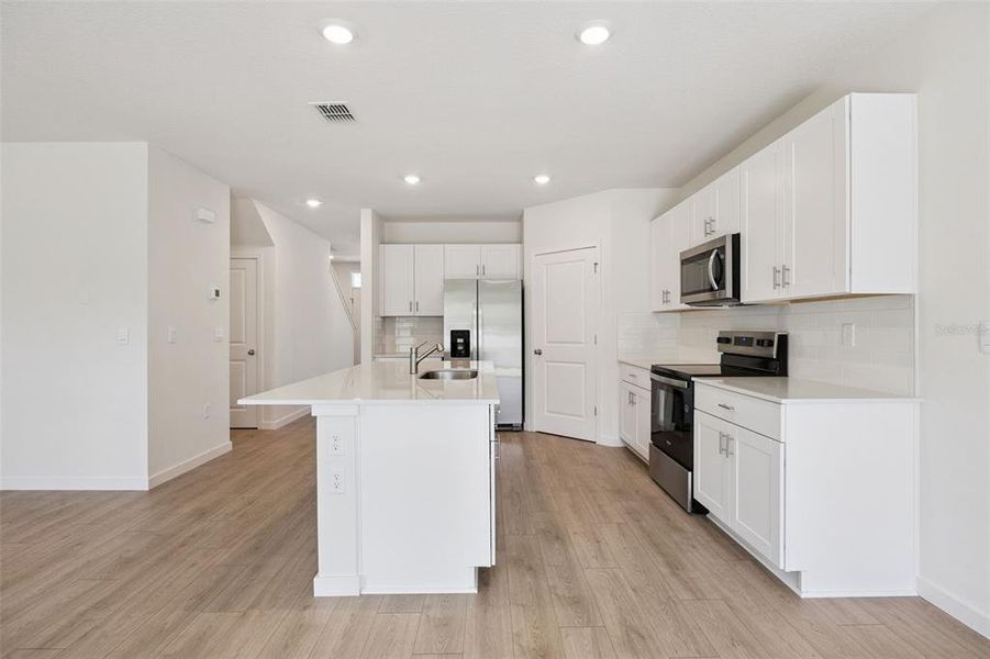 Furnished interior view inside a new home in Bradbury Estates, Sanford (Image 3).