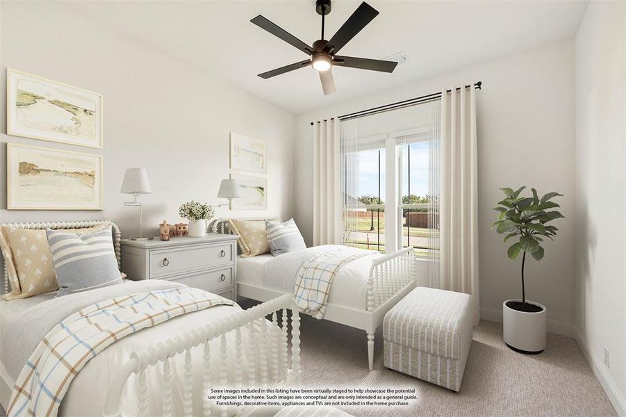 Furnished interior view inside a new home in Rockwood 90, Mansfield (Image 18). Furnished interior view inside a new home in Rockwood 90, Mansfield (Image 18).