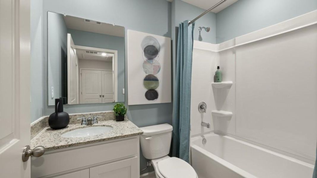 Furnished interior view inside a new home in Woodbury Park, South Fulton (Image 23).