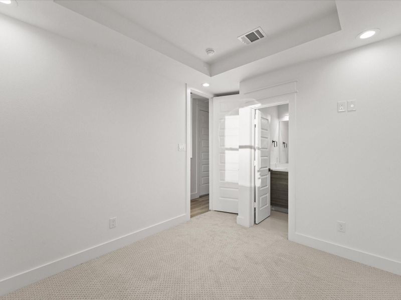 Secondary Bedroom on Third Floor