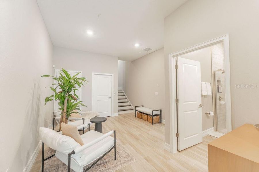 Furnished interior view inside a new home in , Tampa (Image 10).