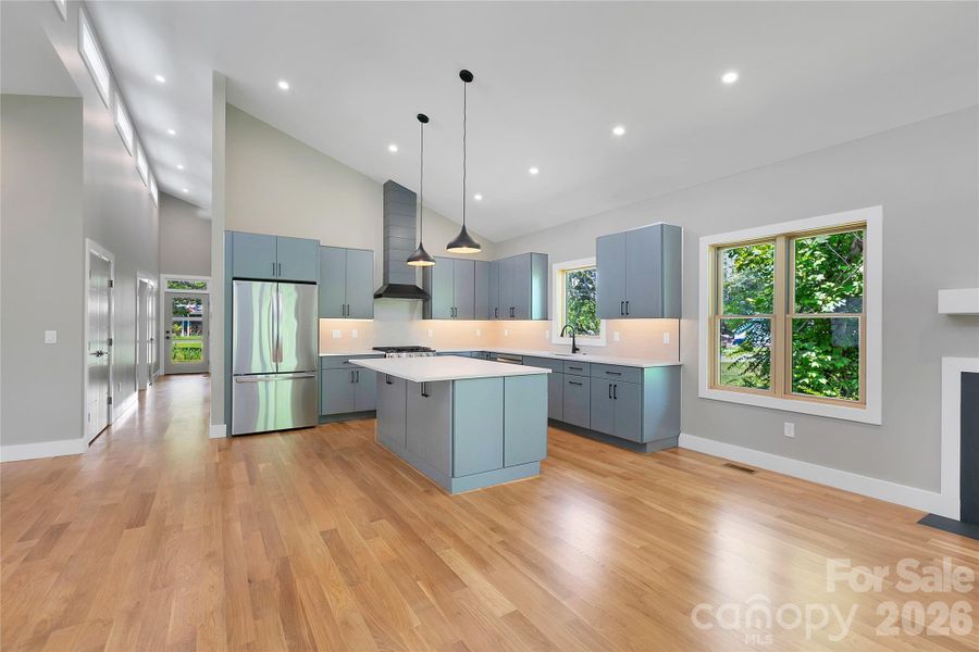 Furnished interior view inside a new home in , Brevard (Image 9).