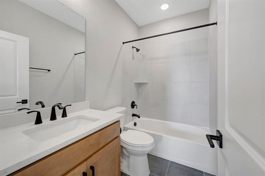 Furnished interior view inside a new home in Pomona - Reserve Collection, Manvel (Image 6).