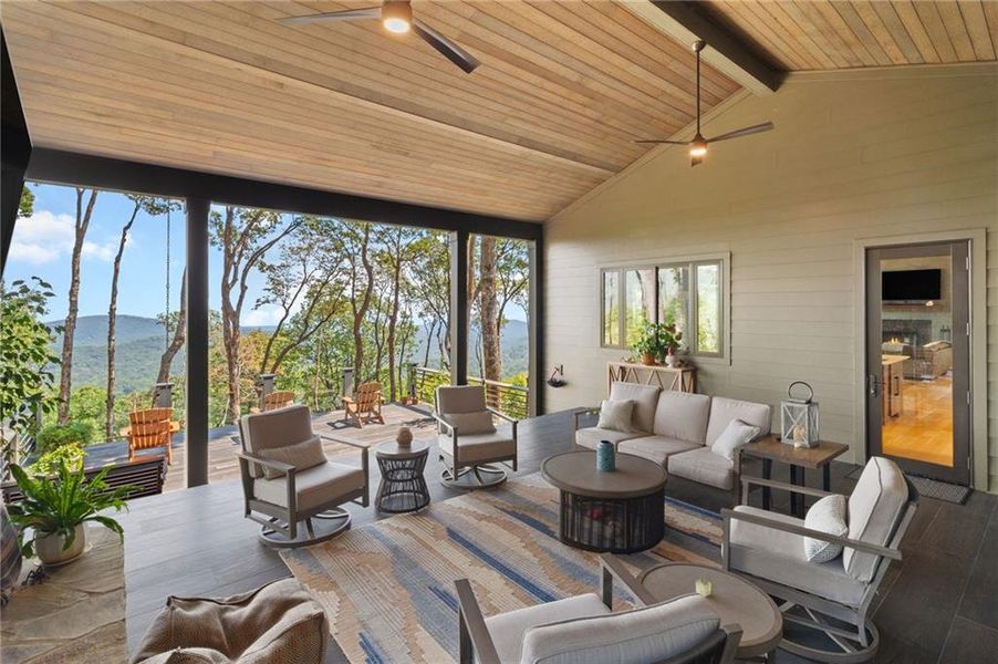 Furnished interior view inside a new home in , Jasper (Image 10). Furnished interior view inside a new home in , Jasper (Image 10).