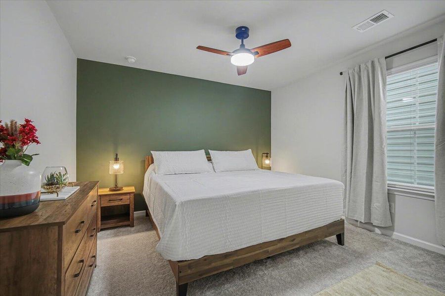 Furnished interior view inside a new home in Heron's Walk at Summers Corner, Summerville (Image 16).