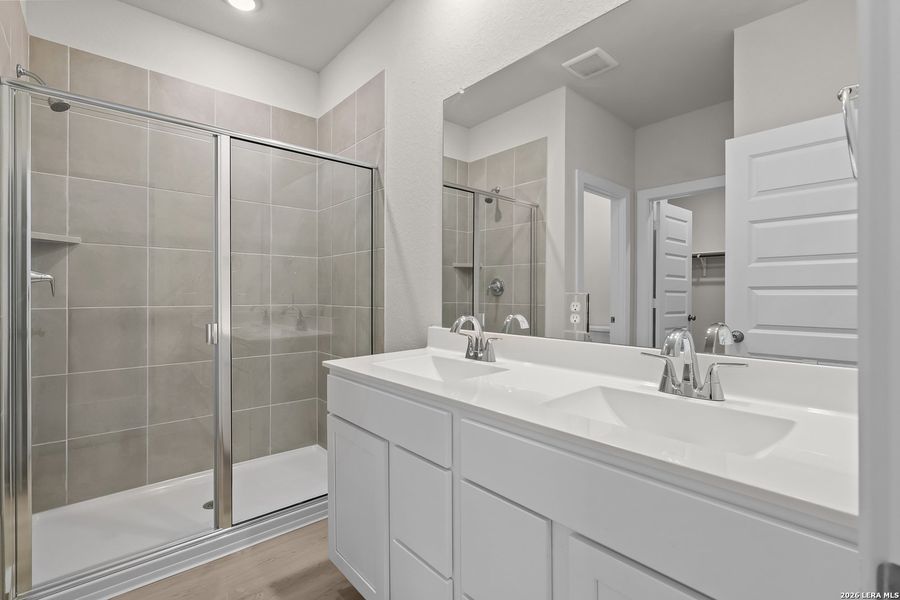 Furnished interior view inside a new home in Applewhite Meadows, San Antonio (Image 12). Furnished interior view inside a new home in Applewhite Meadows, San Antonio (Image 12).