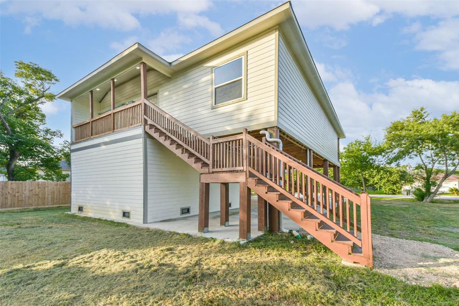 This highlights the back of the home on a spacious 9000+ sq ft corner lot. The area offers endless possibilities and provides plenty of room for your toys, boats, golf carts, hobbies, and more. This highlights the back of the home on a spacious 9000+ sq ft corner lot. The area offers endless possibilities and provides plenty of room for your toys, boats, golf carts, hobbies, and more.