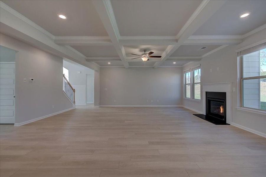 Spacious, unfurnished interior of a new home in Riverbend Overlook, Fayetteville (Image 29).