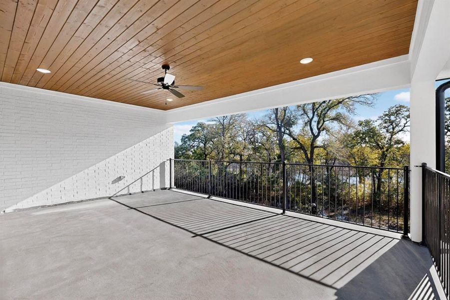Exterior details and patio area of a home in , Arlington (Image 25).
