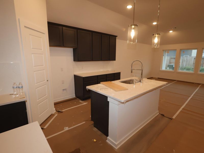 In-progress construction of a new home in Miller's Pond, Rosenberg, TX (Image 18).