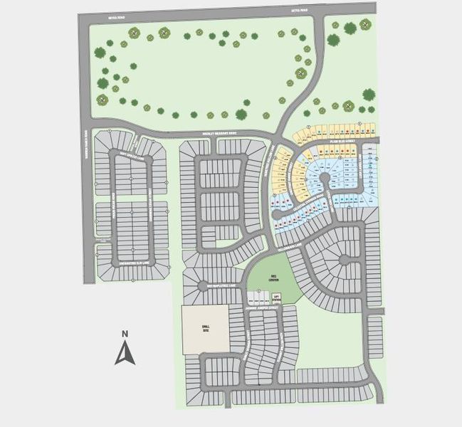 Hockley Meadows Site Map Hockley Meadows Site Map