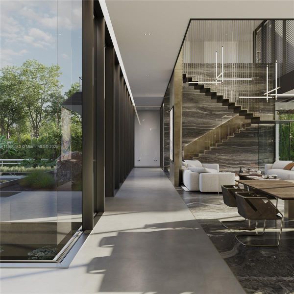 Furnished interior view inside a new home in , Davie (Image 12).