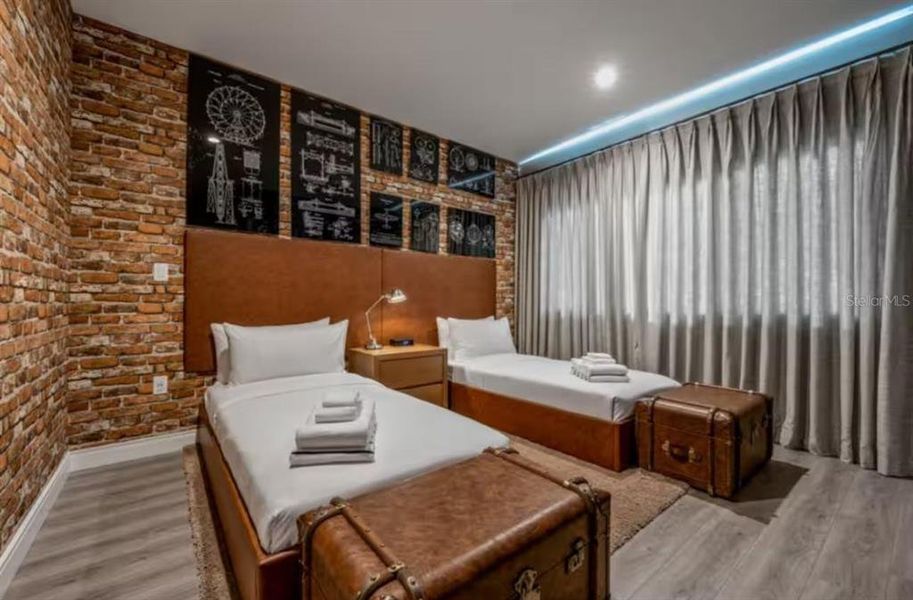 Furnished interior view inside a new home in , Kissimmee (Image 27).