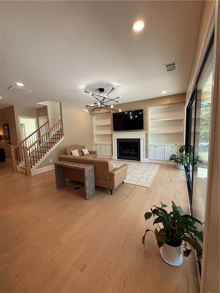 Furnished interior view inside a new home in , Cumming (Image 10).