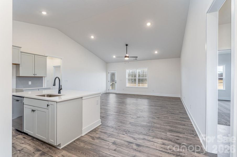 Spacious, unfurnished interior of a new home in McNeely Farms, Mount Ulla (Image 15).