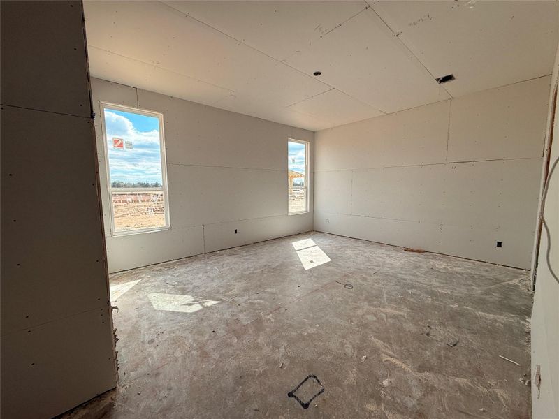 In-progress construction of a new home in Wildrye, Waller, TX (Image 22).