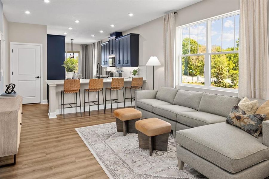 Furnished interior view inside a new home in Hickory Grove, Winter Springs (Image 5).