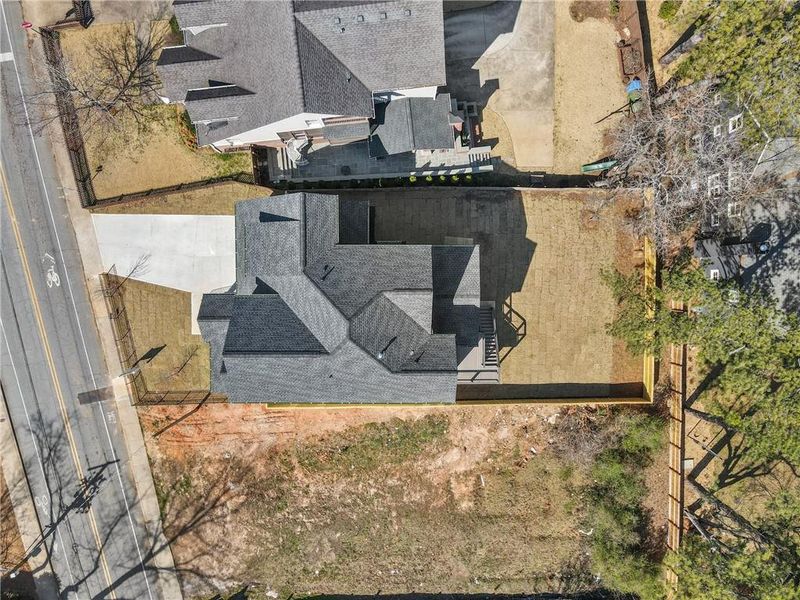 Front exterior of a new home in , Atlanta, GA, highlighting curb appeal (Image 26).