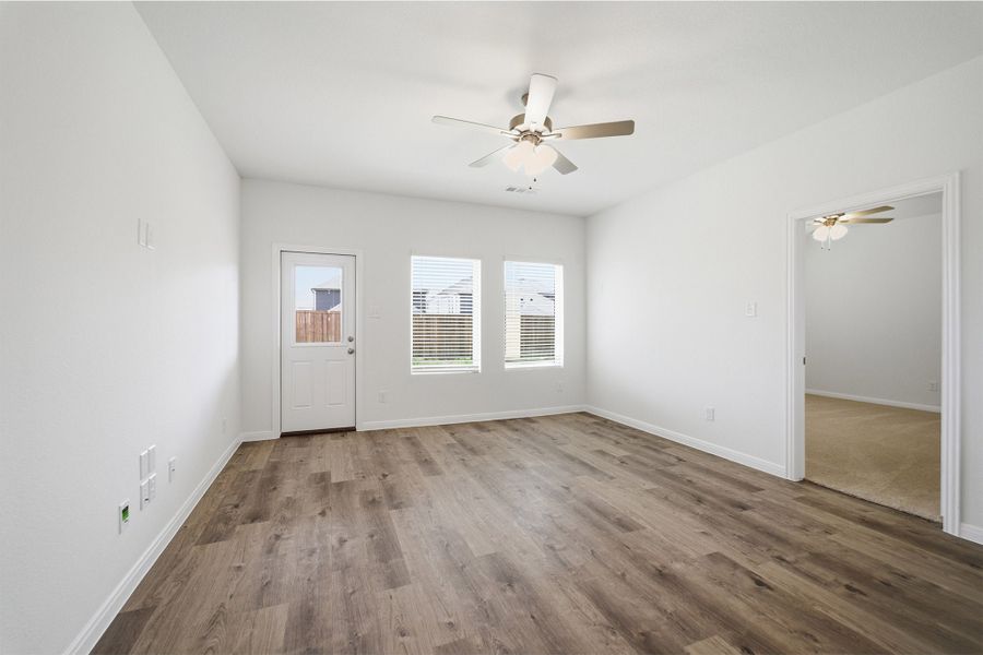 Spacious, unfurnished interior of a new home in Westridge, McKinney (Image 21). Spacious, unfurnished interior of a new home in Westridge, McKinney (Image 21).