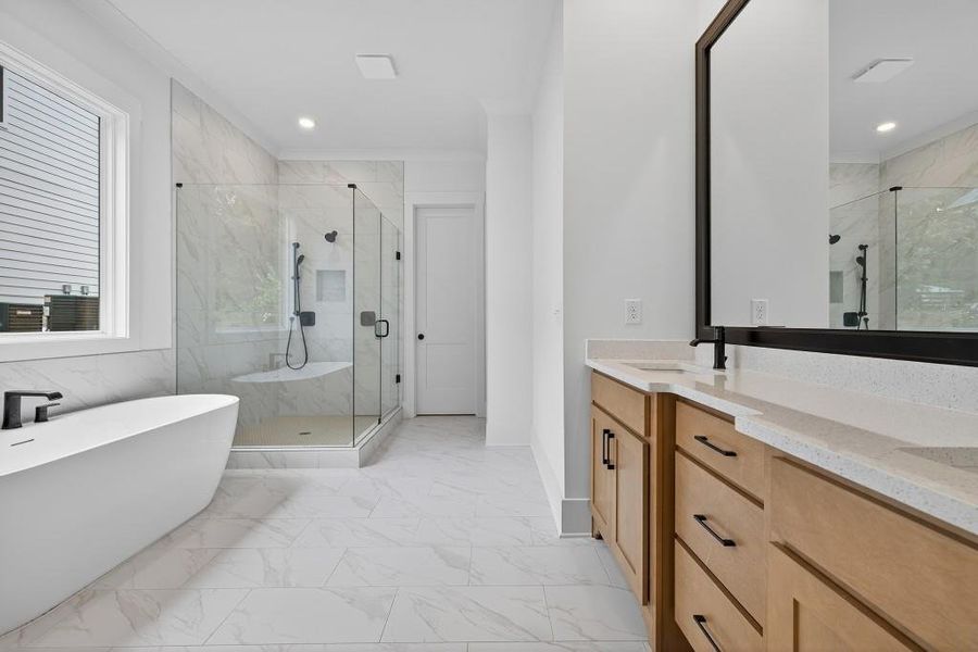 Furnished interior view inside a new home in Livingstone Park, Kennesaw (Image 21).