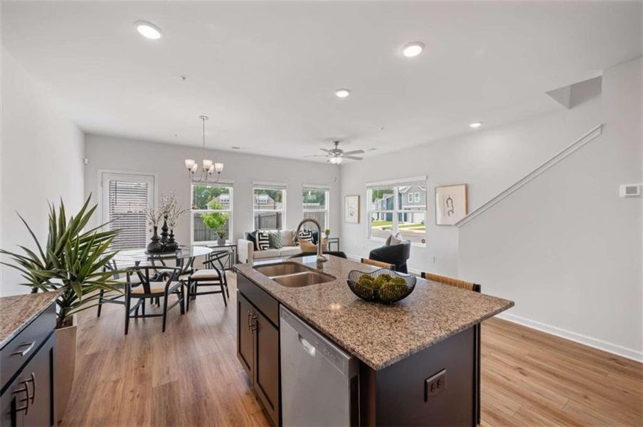 Furnished interior view inside a new home in , Jonesboro (Image 28). Furnished interior view inside a new home in , Jonesboro (Image 28).