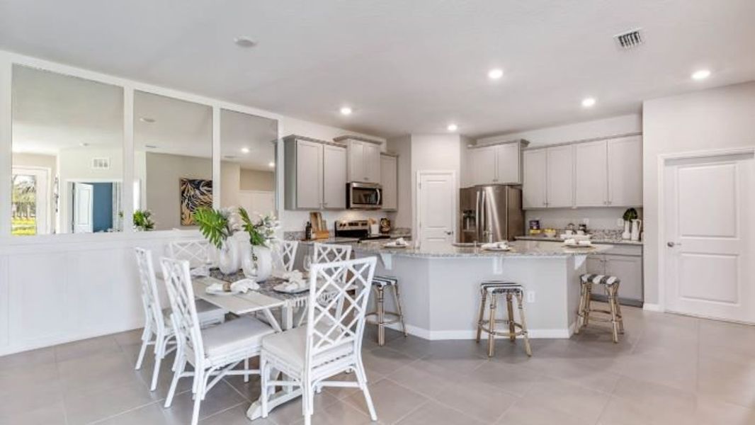 Furnished interior view inside a new home in Star Farms at Lakewood Ranch, Lakewood Ranch (Image 6).